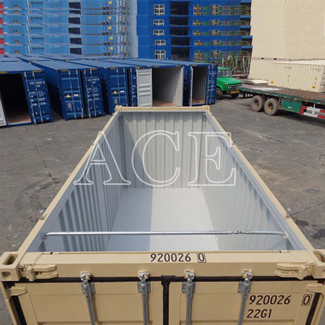 Steel Cover Hard Top 20ft Open Top Shipping Container Product on ACE