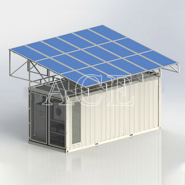 Solar Power Special Refrigerator 20ft Reefer Container Cold Room