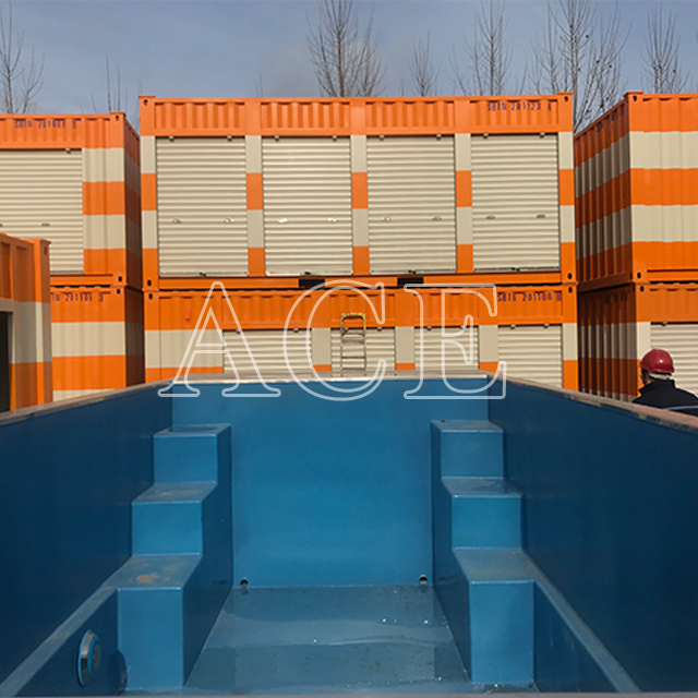  Custom Made 20ft Shipping Container Swimming Pool