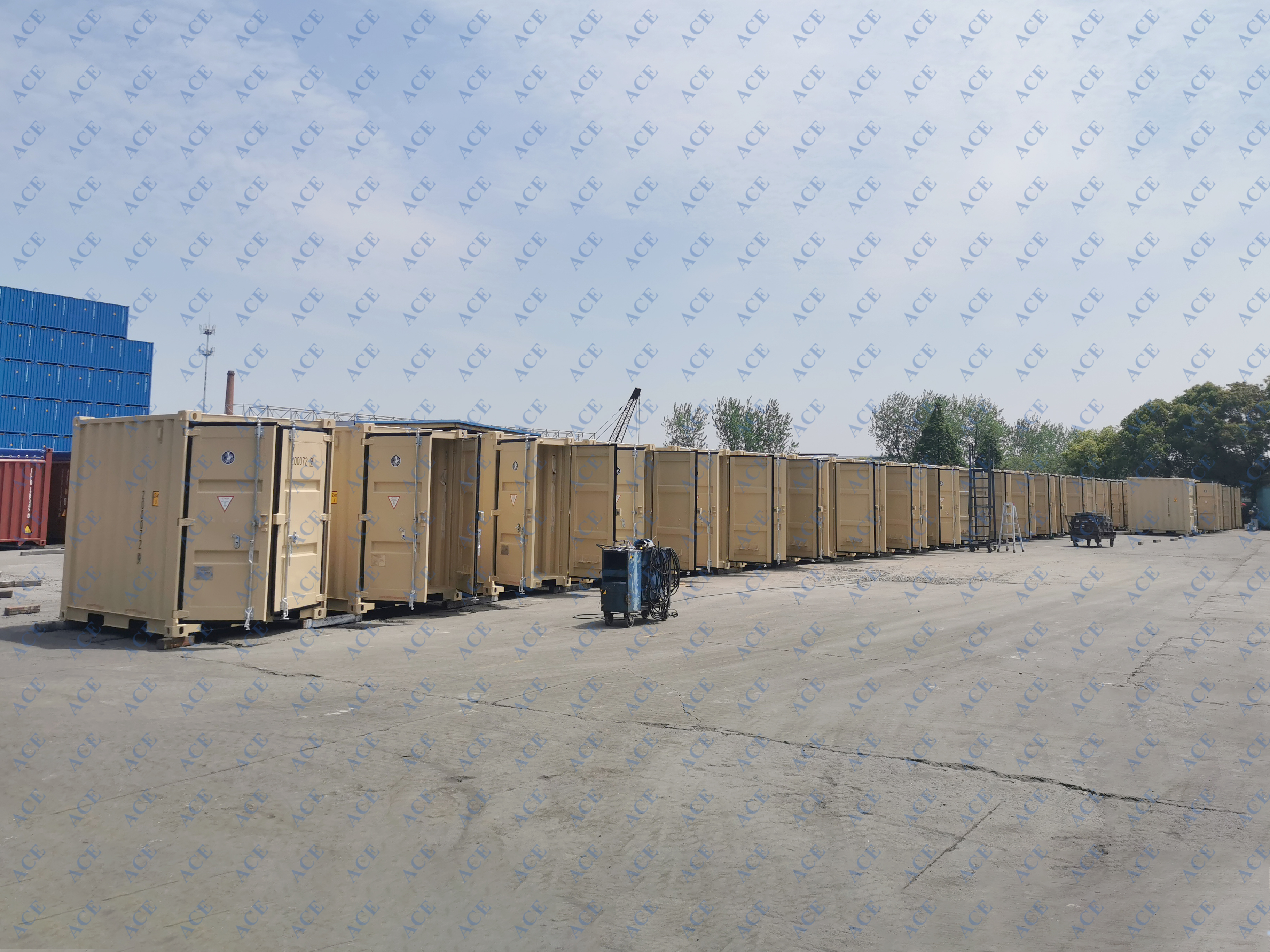 101Set Tricon Container for USA
