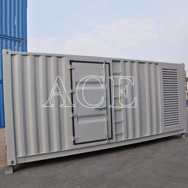 Noise Reduction Insulated and Shutter Ventilated 20ft Generator Container