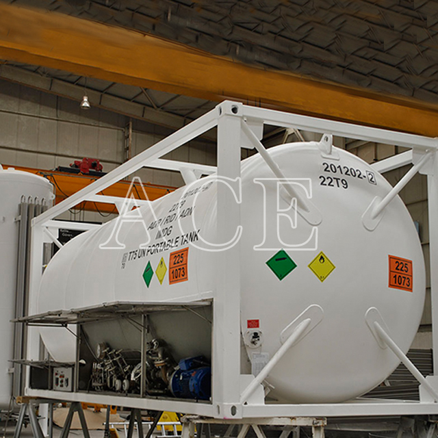 20ft Cryogenic Liquid ISO T75 Tank Container for CO2- Buy tank containers,  ISO Tank container,Product on ACE Container & Parts Co.,Limited