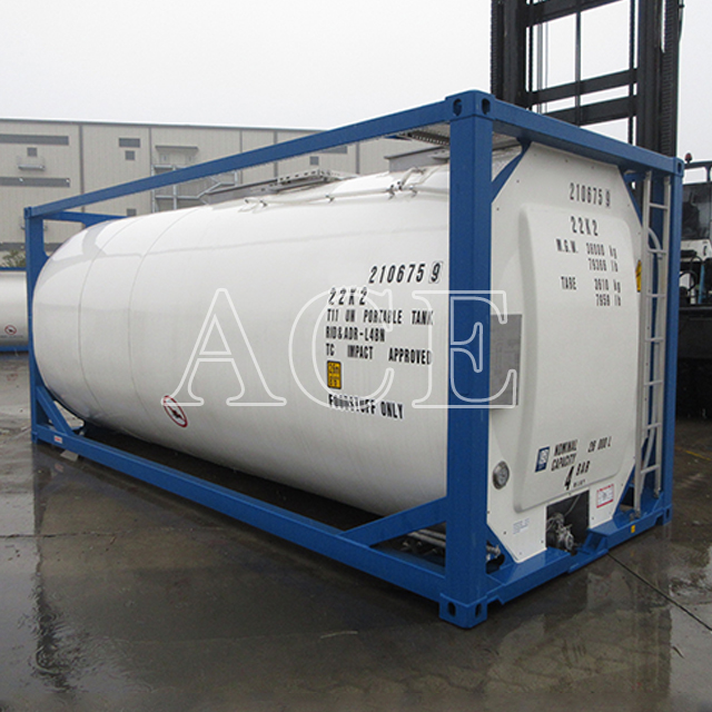 20ft Cryogenic Liquid ISO T75 Tank Container for CO2- Buy tank containers,  ISO Tank container,Product on ACE Container & Parts Co.,Limited